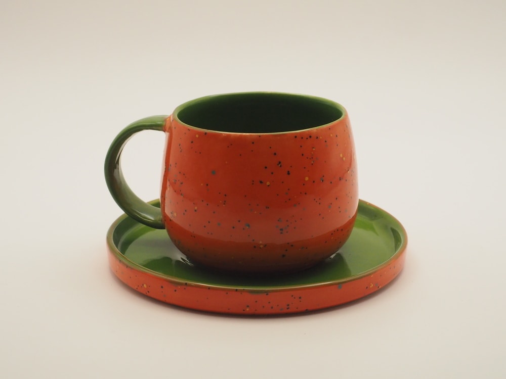 Yeni Yıl Serisi Red and Green Fincan