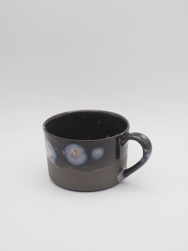 Stonware Dark Double Fincan