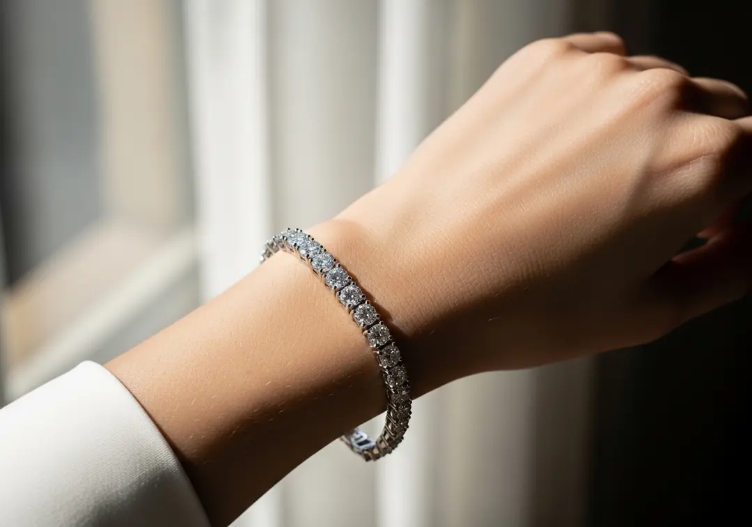 Pave Band Bileklik — alternatif görsel