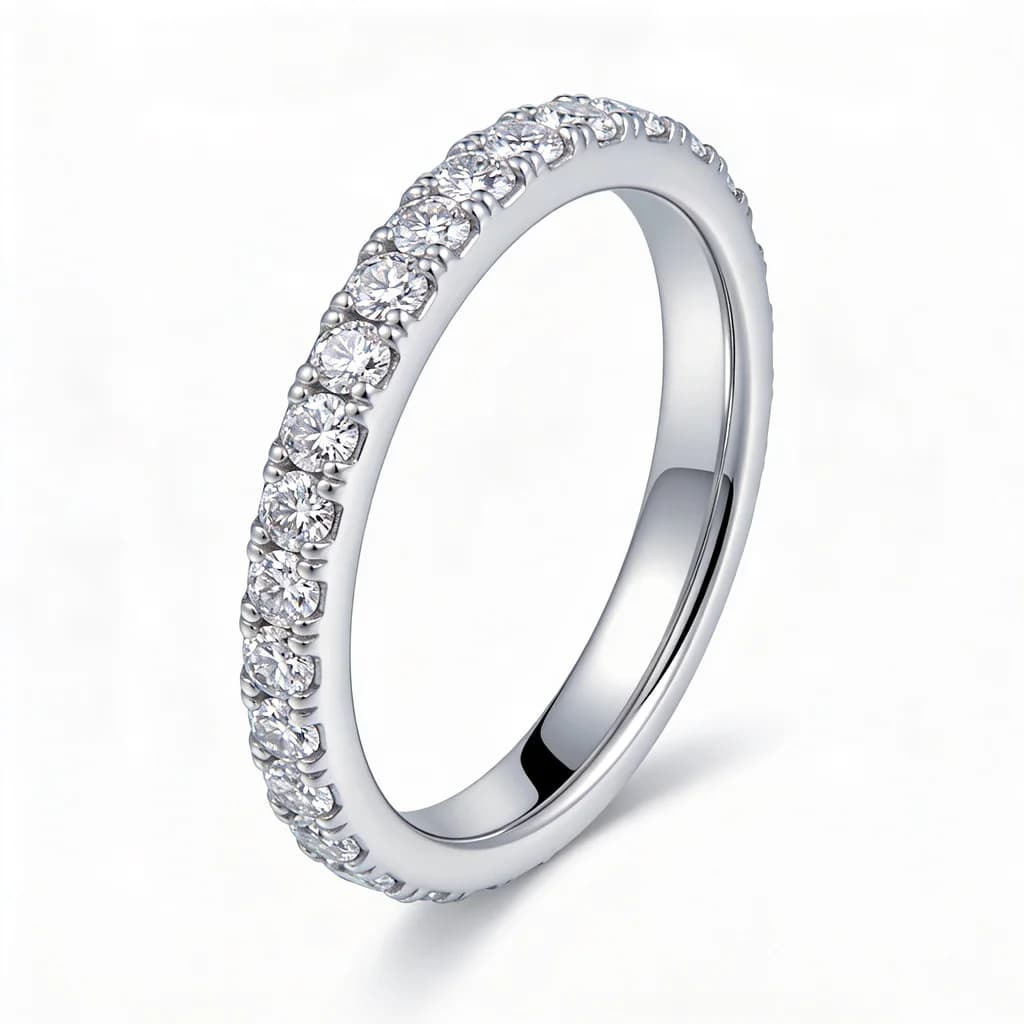 Eternity Band Pırlanta Yüzük — alternatif görsel