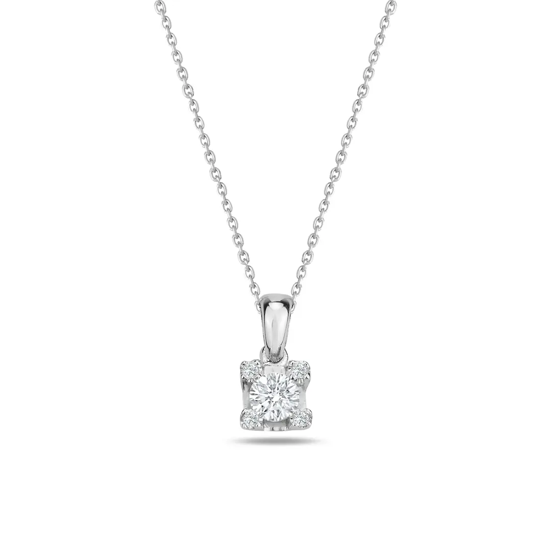 Floating Diamond Kolye