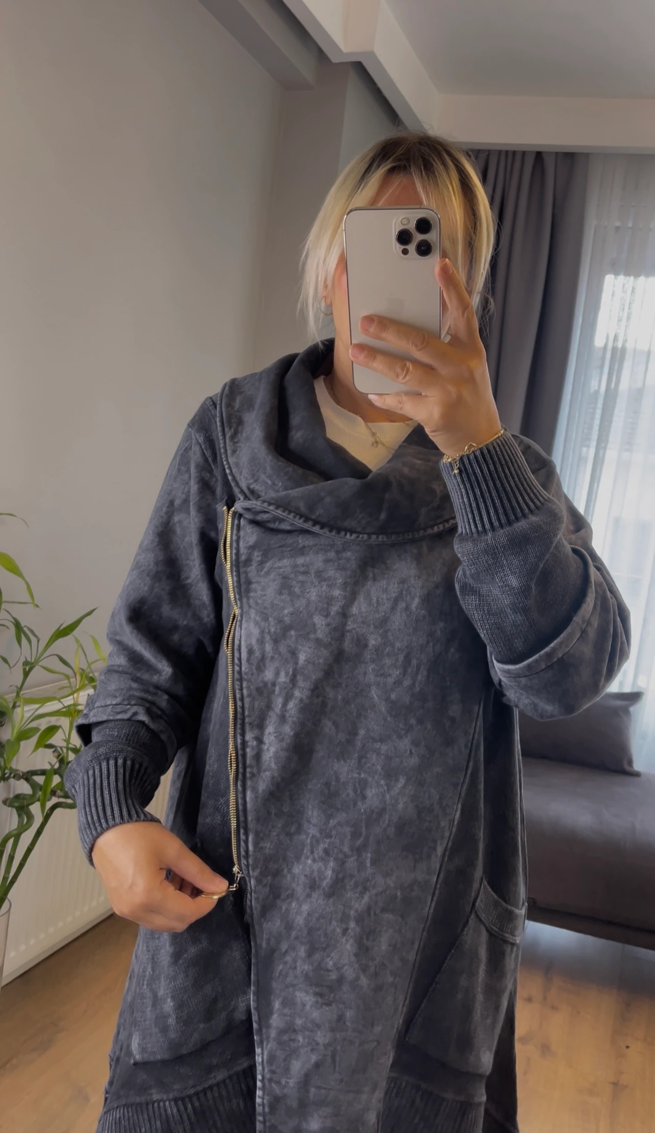 Spor %100 Pamuk Hırka