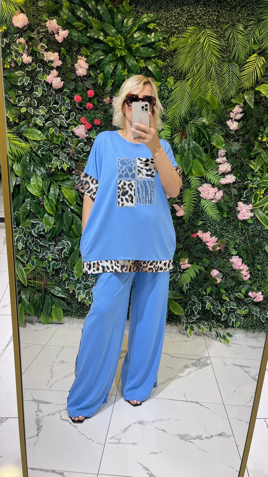 Leopar Kombinli Modal Takım