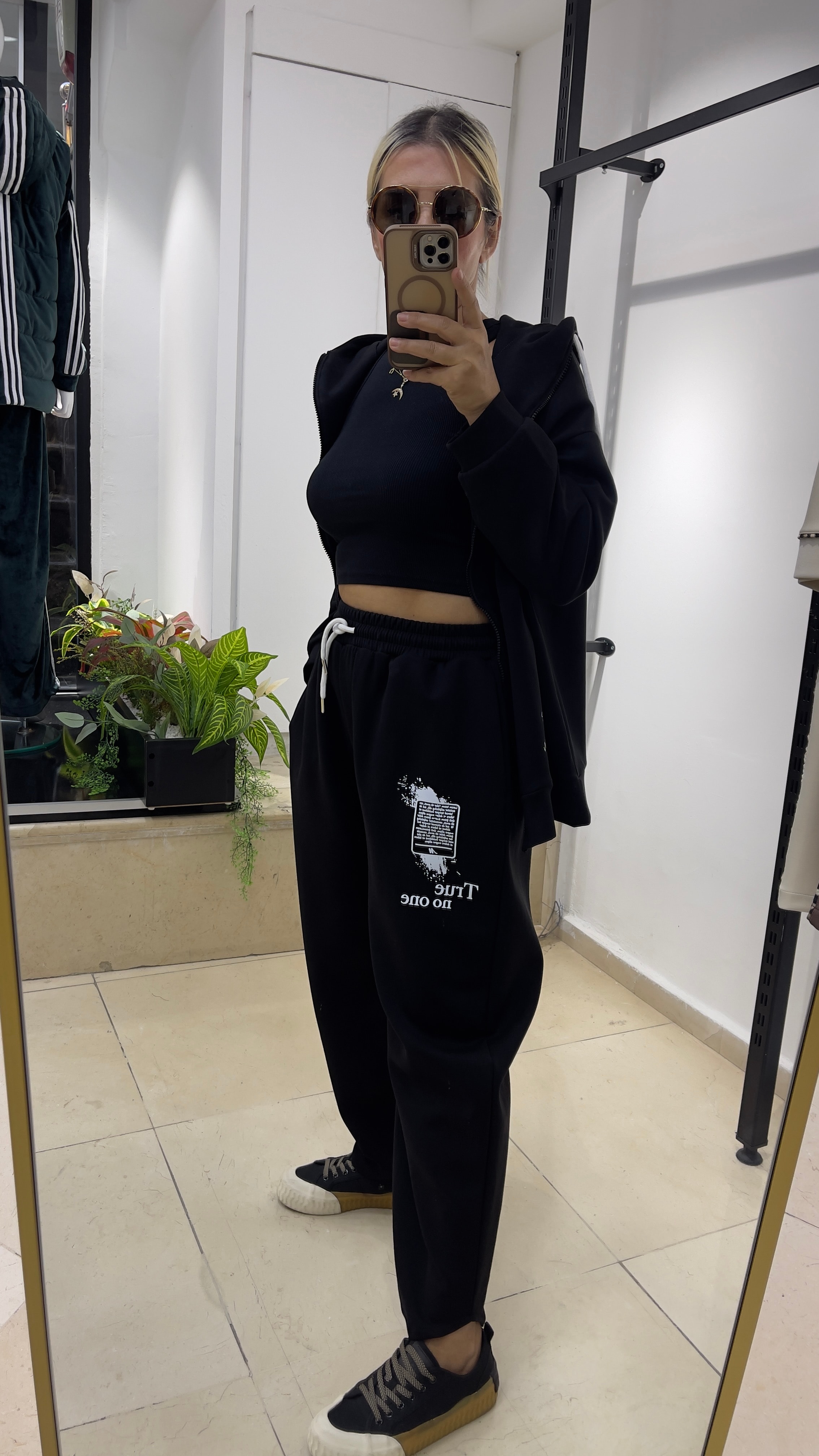 Baskı Detaylı Eşofman Takım 