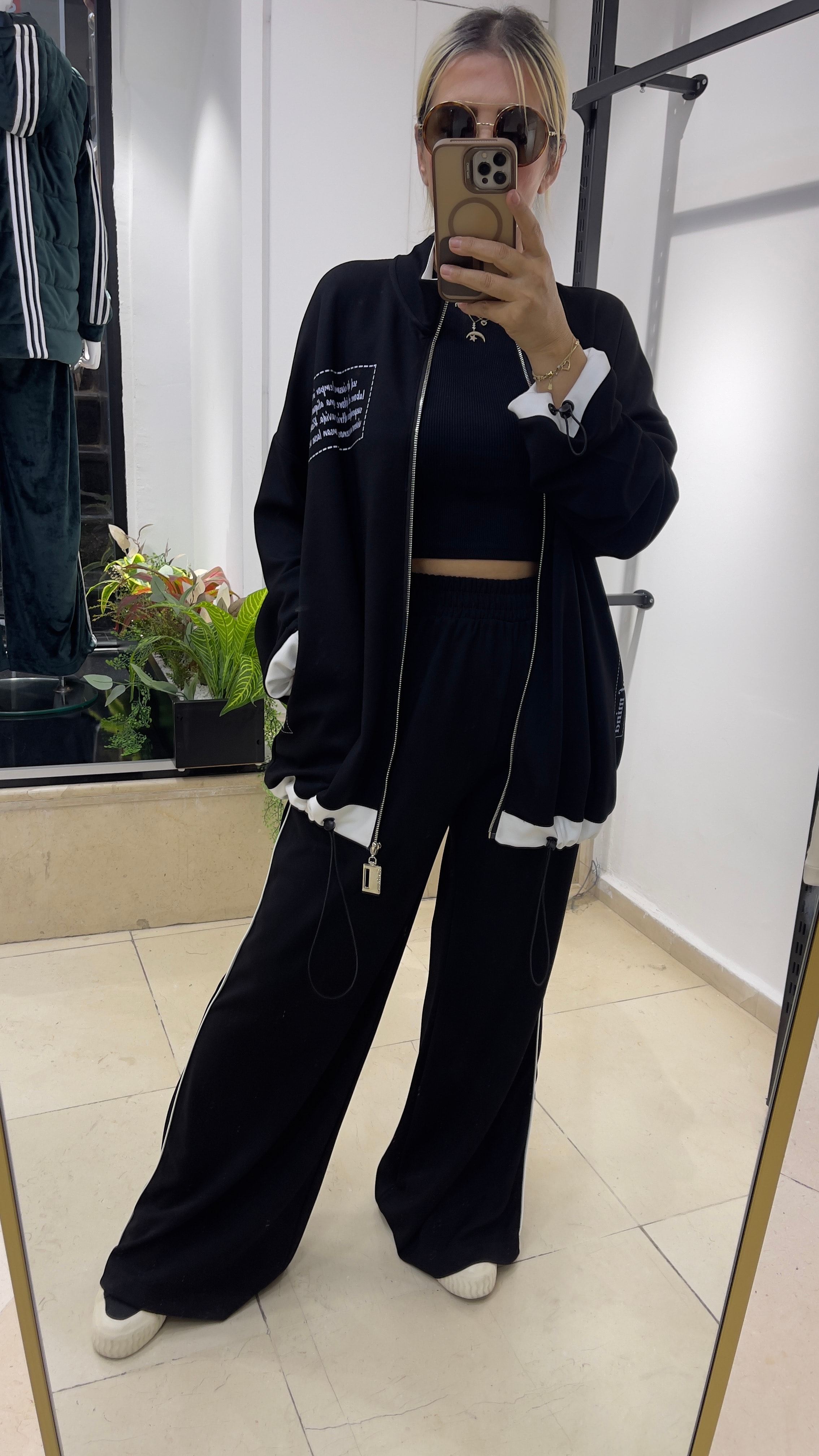 Ekru Kombinli Modal Takım