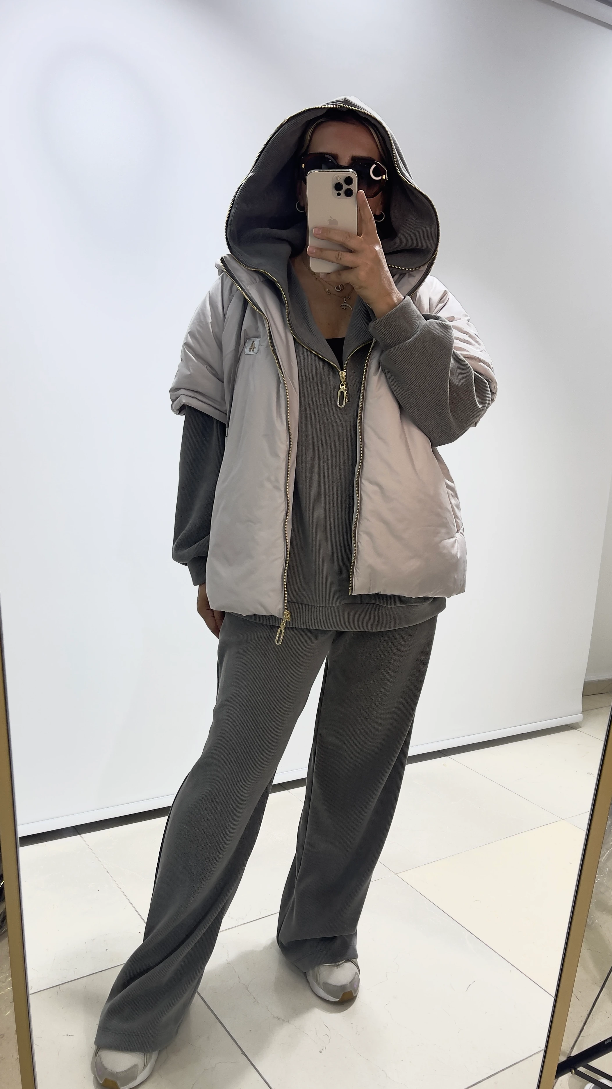 Reglan Kol Yelekli Takım