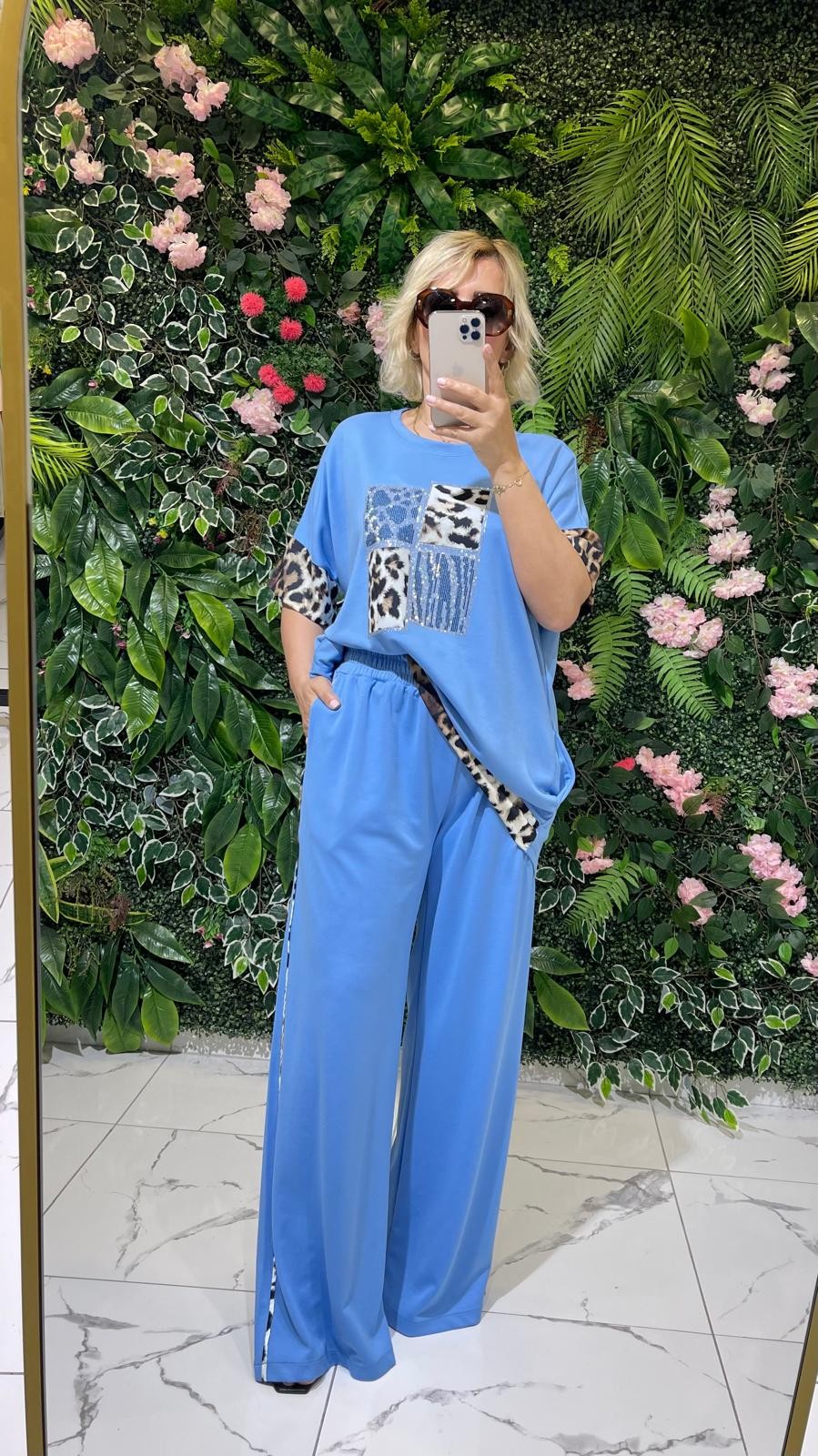 Leopar Kombinli Modal Takım