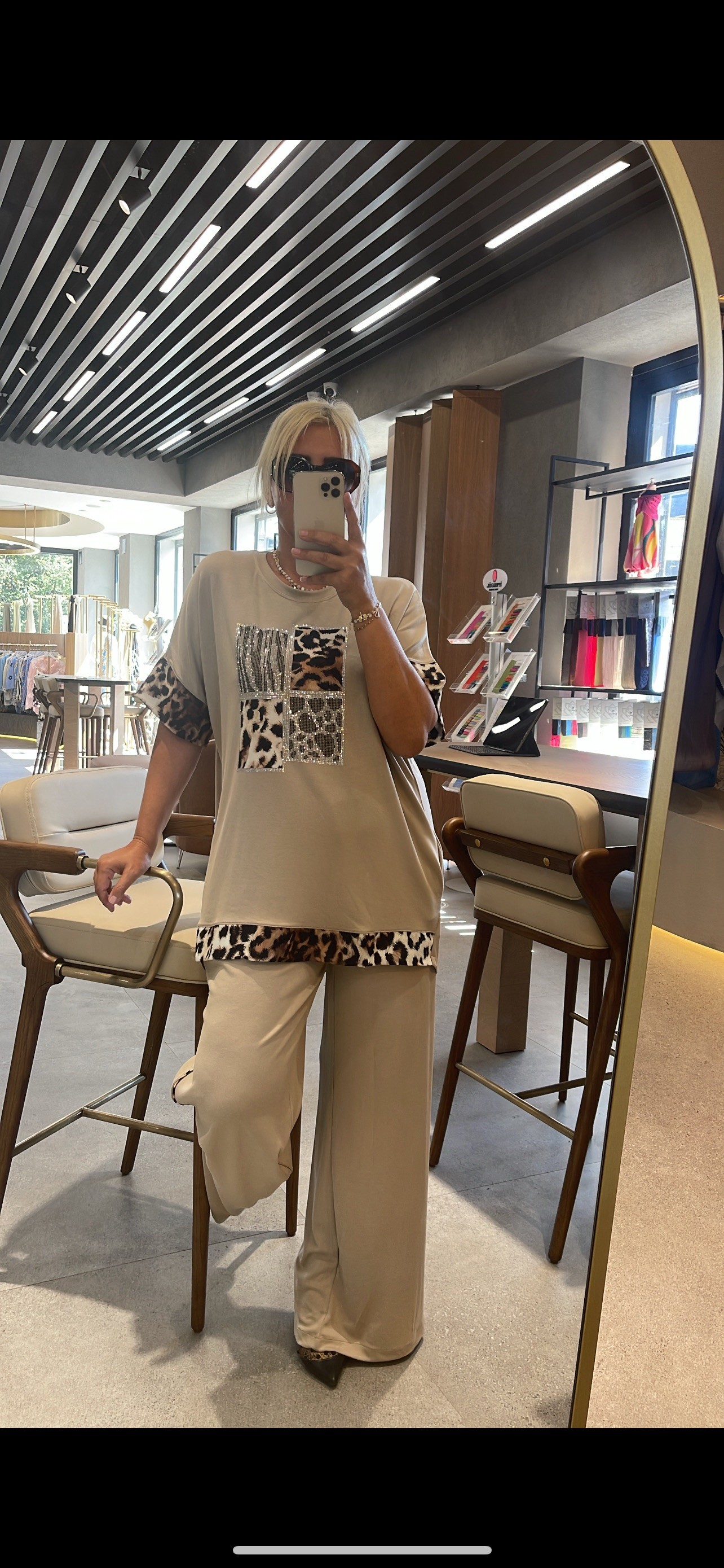 Leopar Kombinli Modal Takım