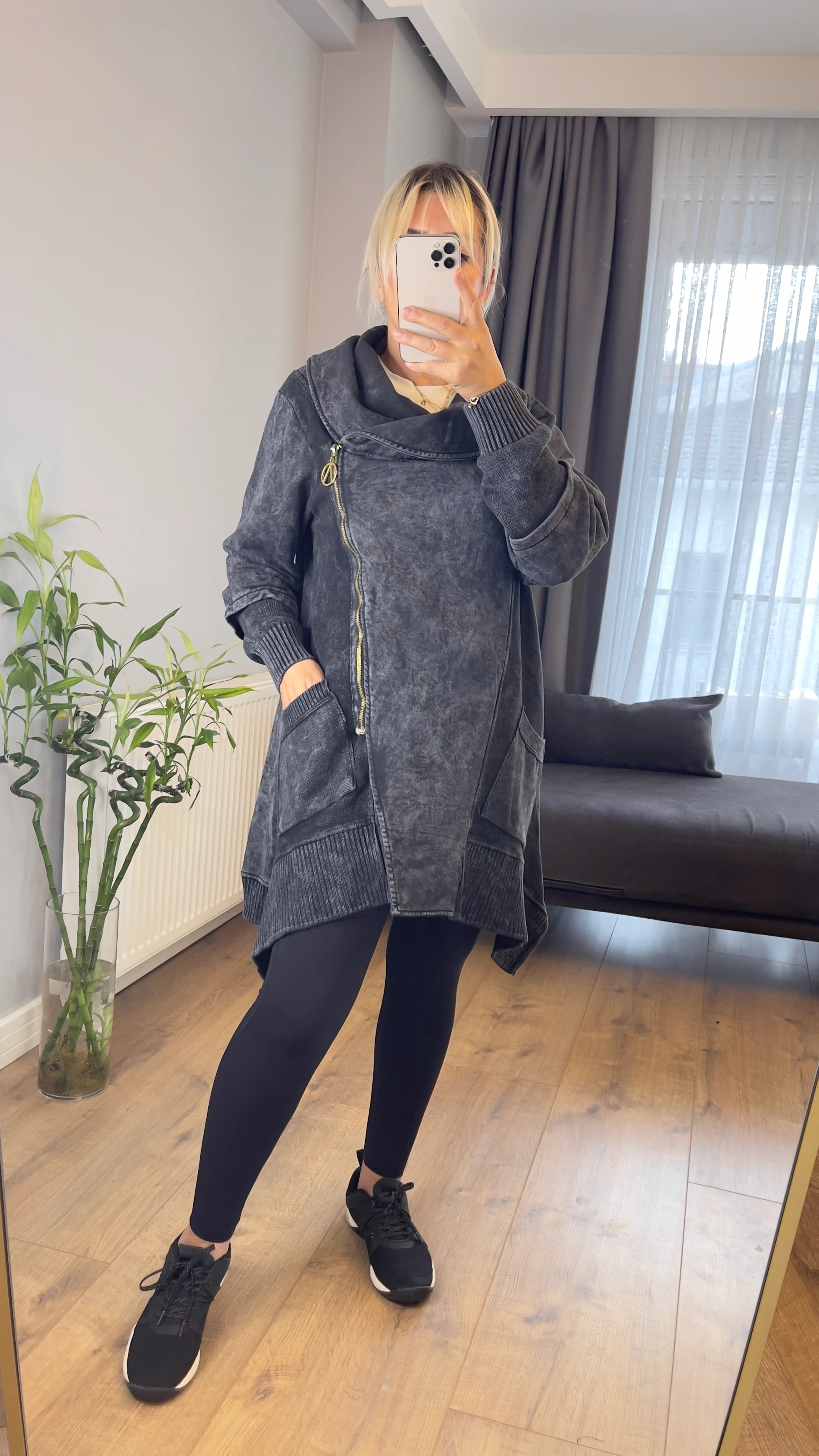 Spor %100 Pamuk Hırka