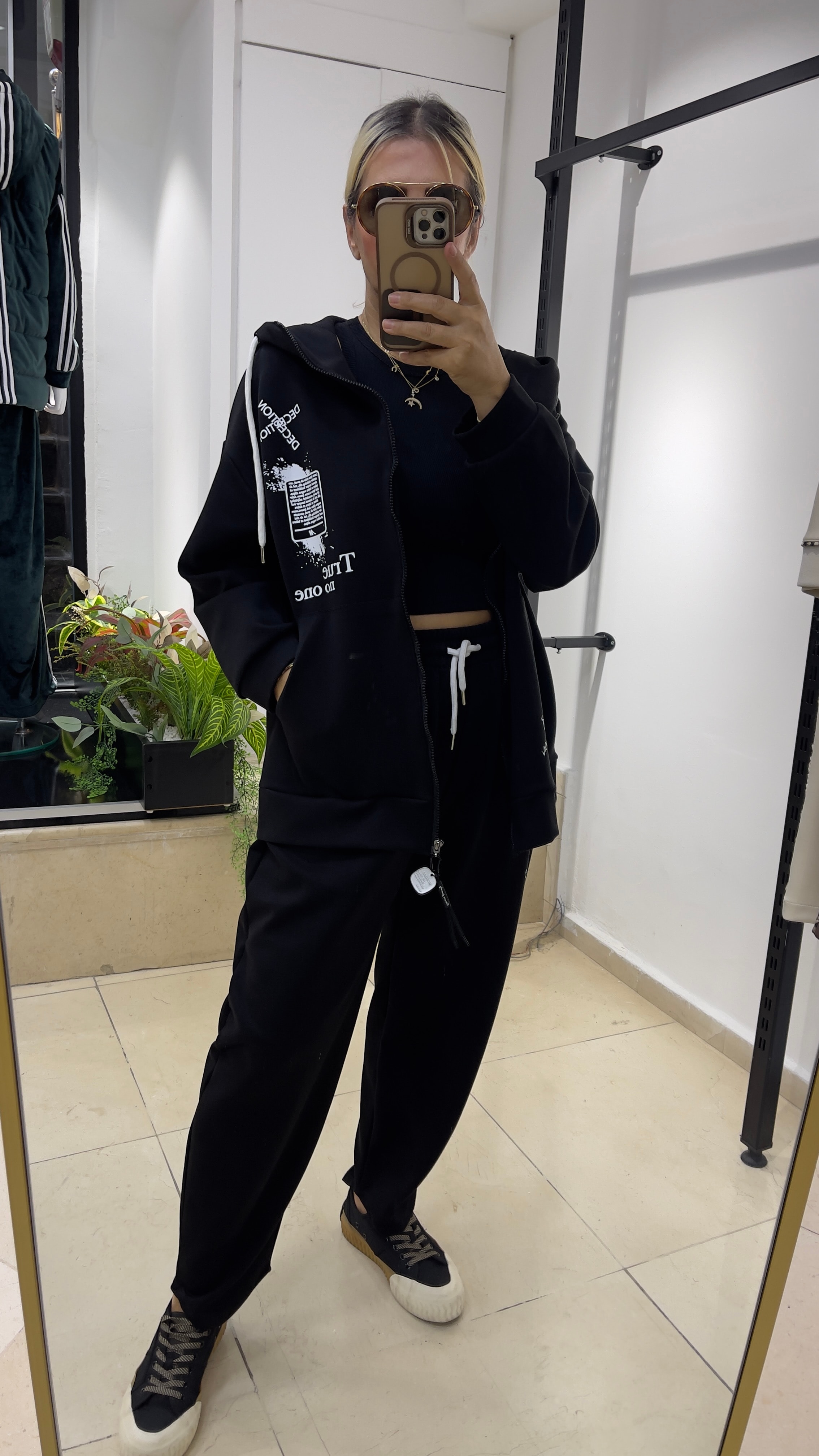 Baskı Detaylı Eşofman Takım 