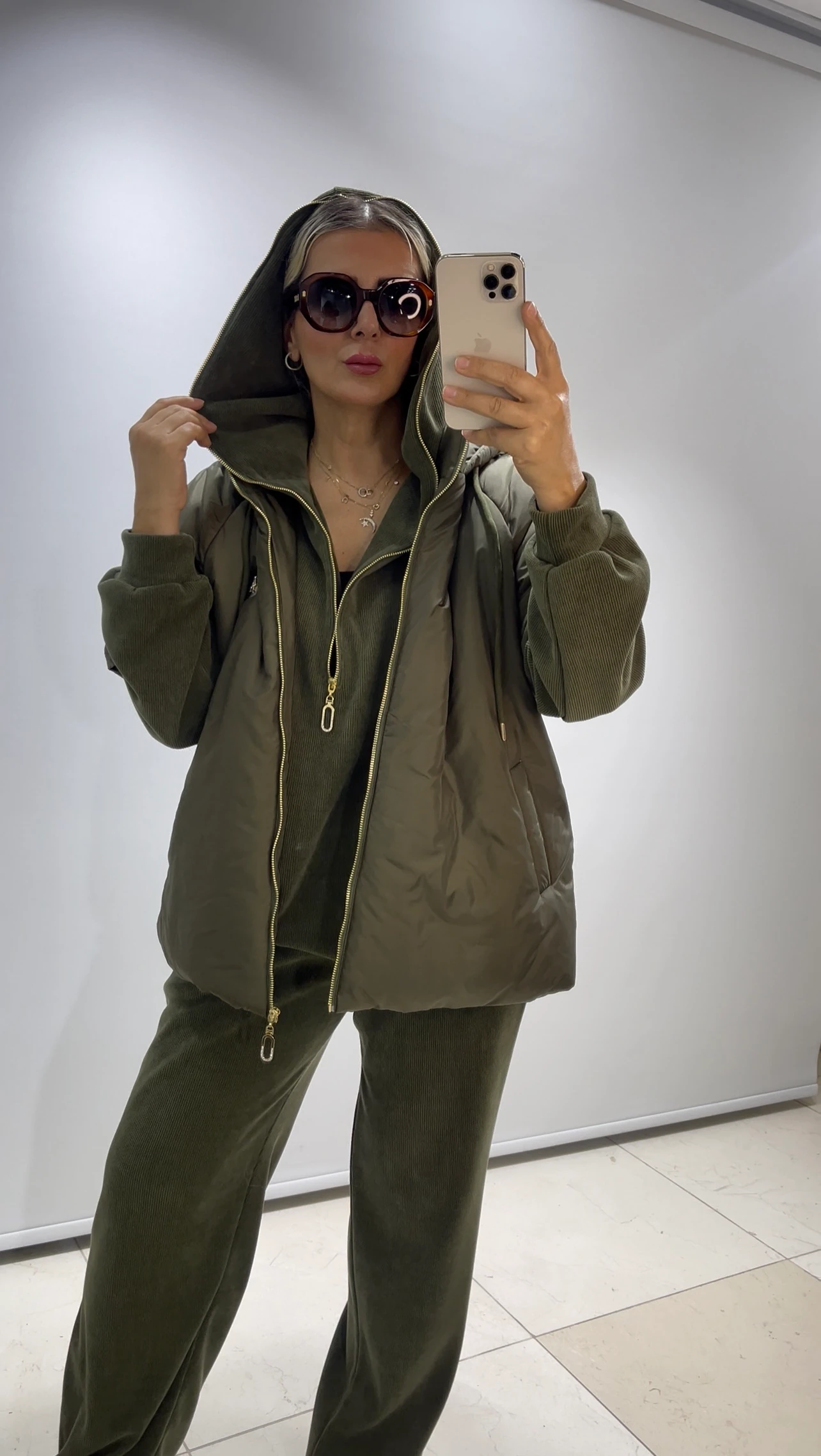 Reglan Kol Yelekli Takım