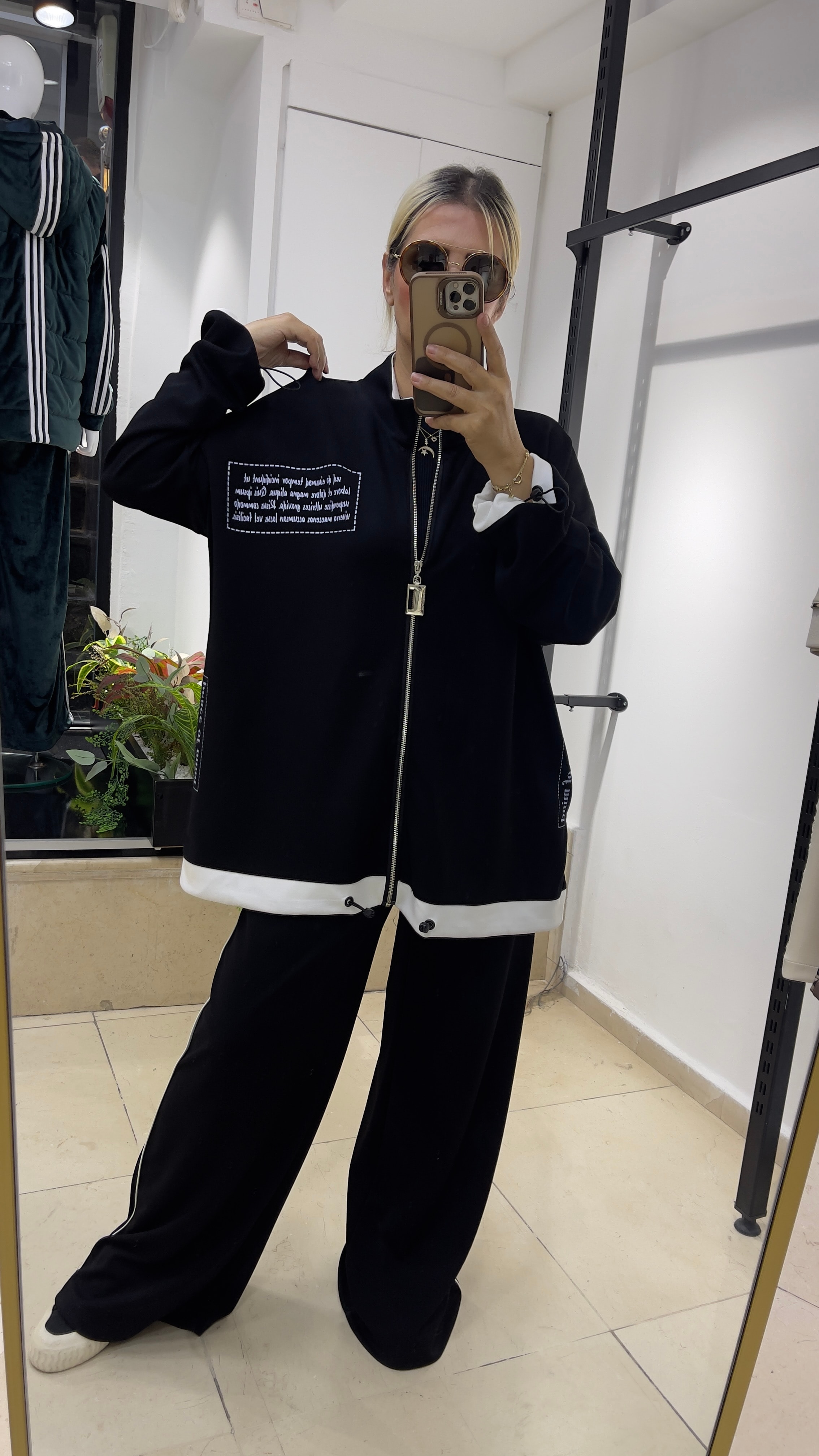 Ekru Kombinli Modal Takım