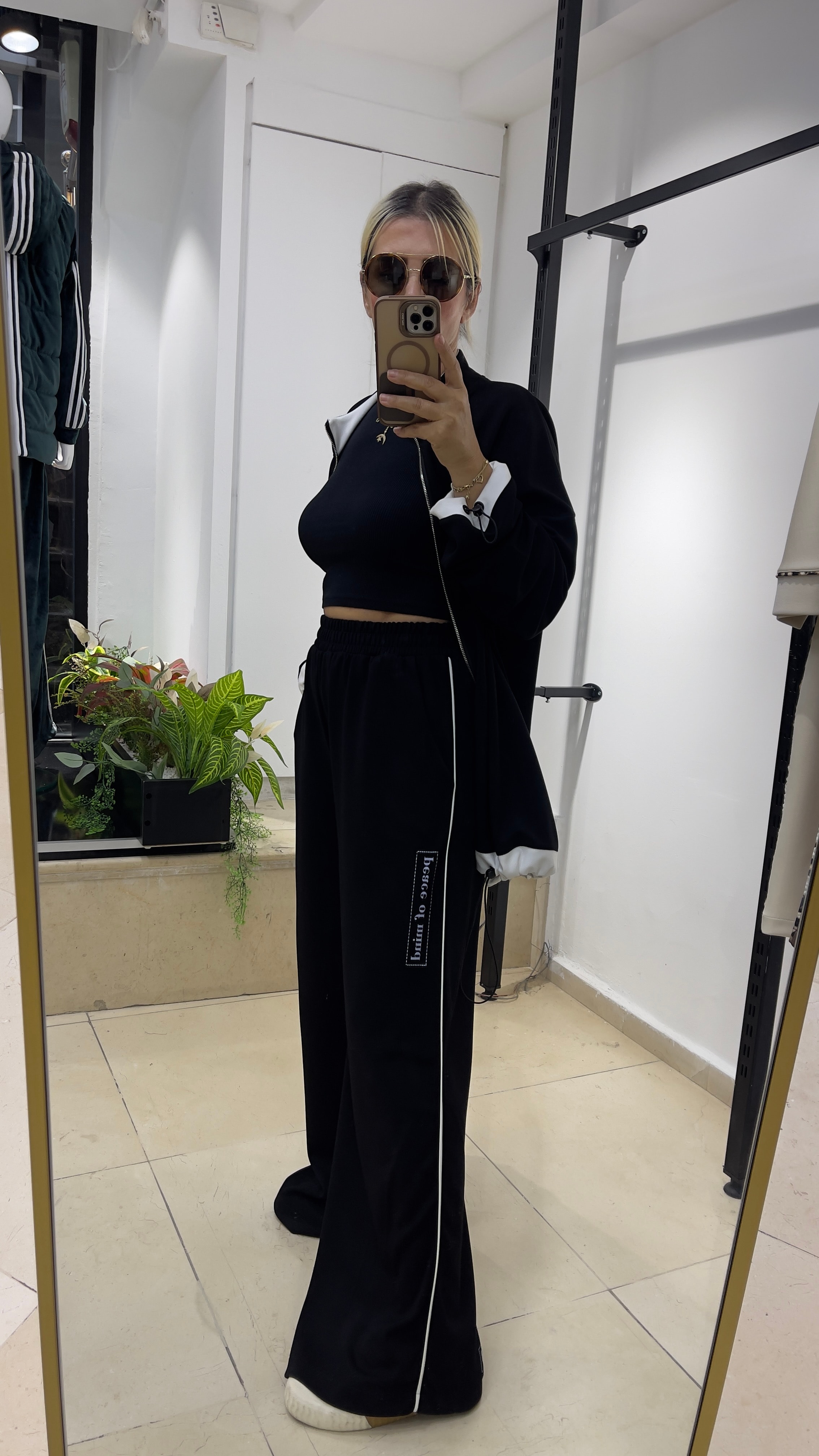 Ekru Kombinli Modal Takım