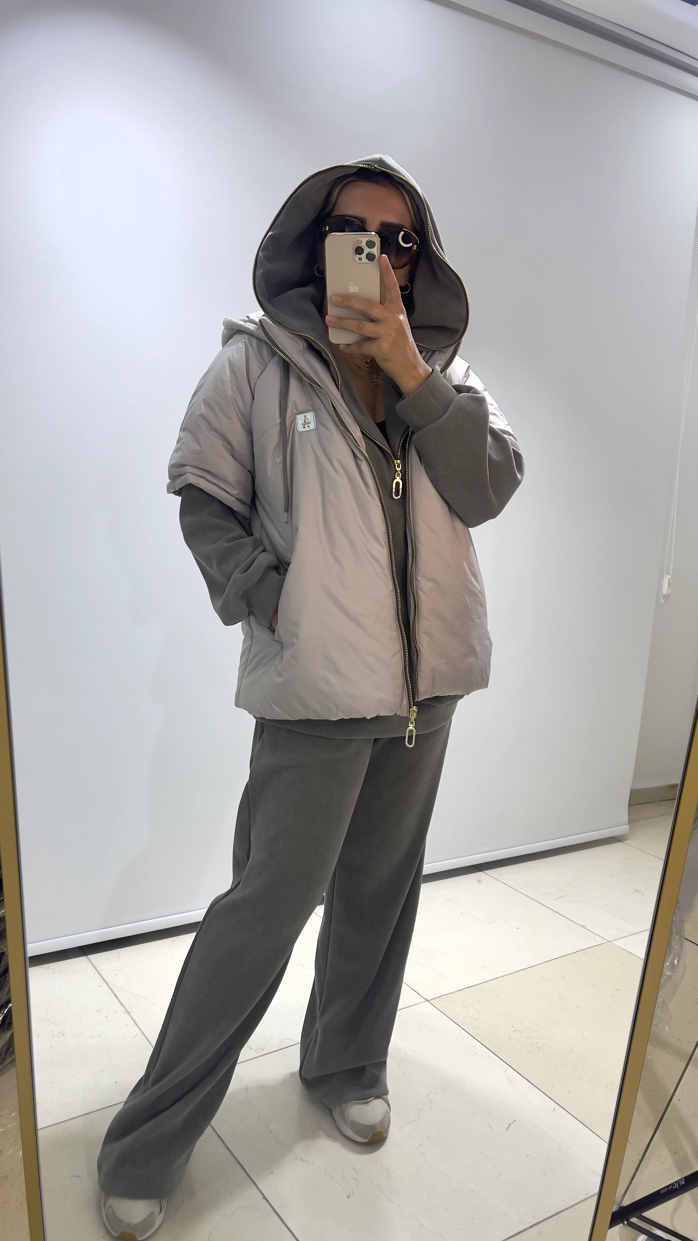 Reglan Kol Yelekli Takım