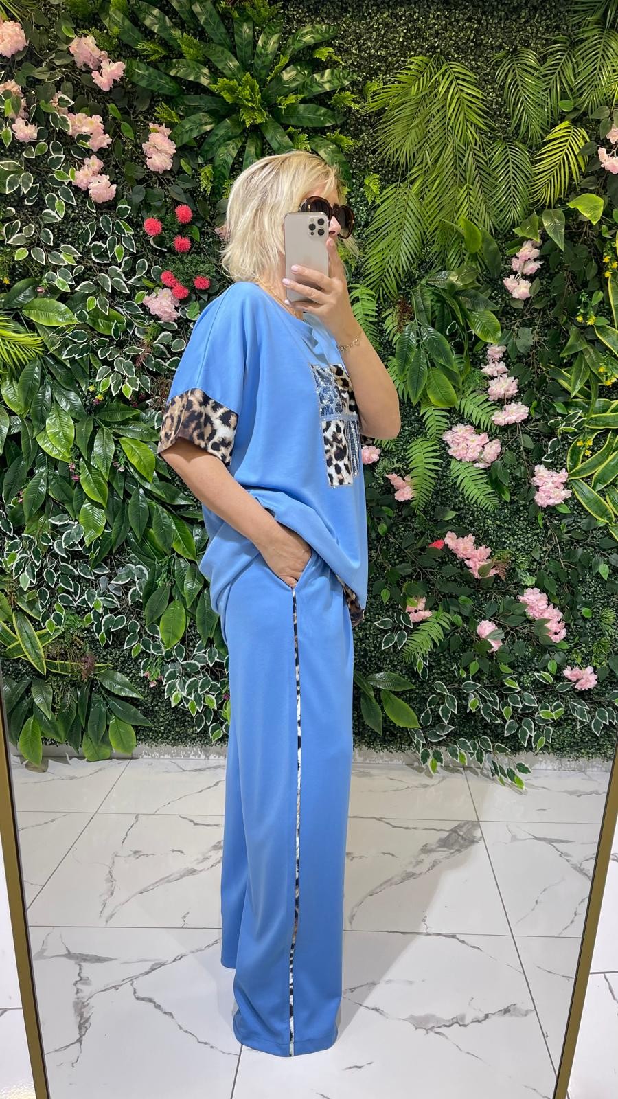 Leopar Kombinli Modal Takım