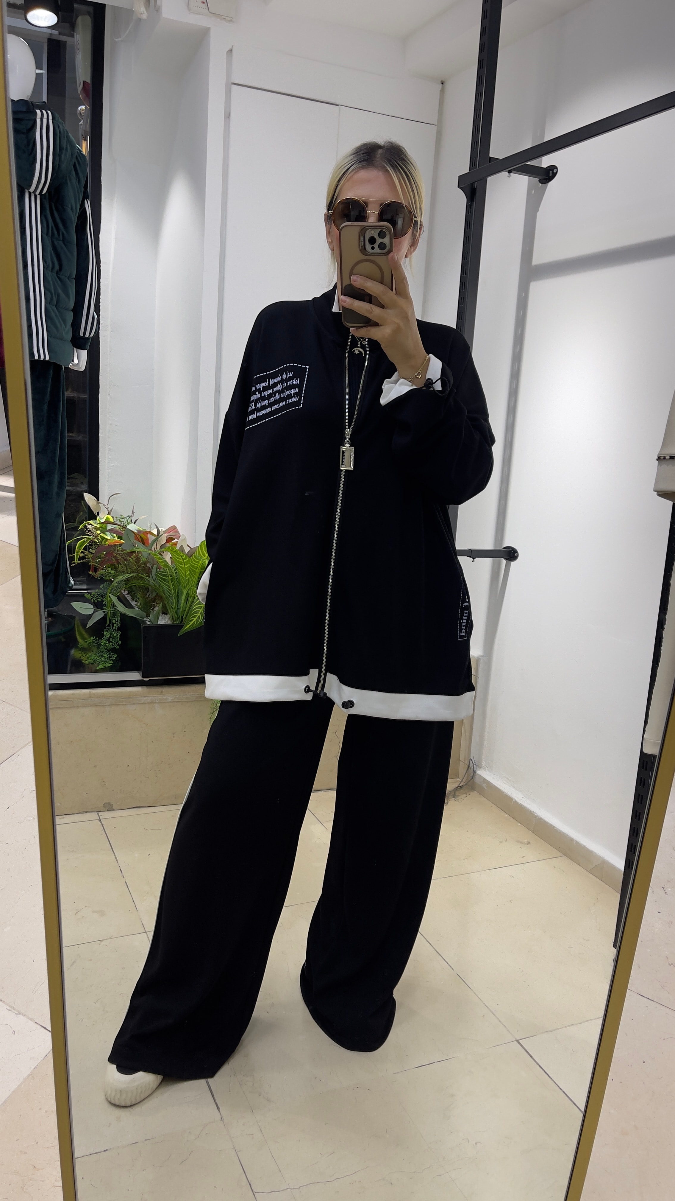 Ekru Kombinli Modal Takım