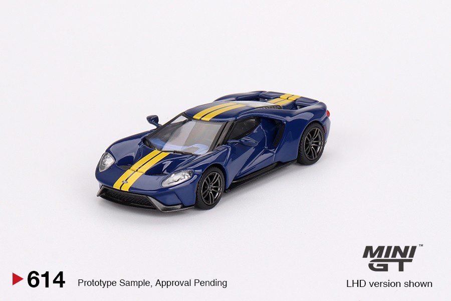 Ford GT Sunoco Blue, Mini GT [614]