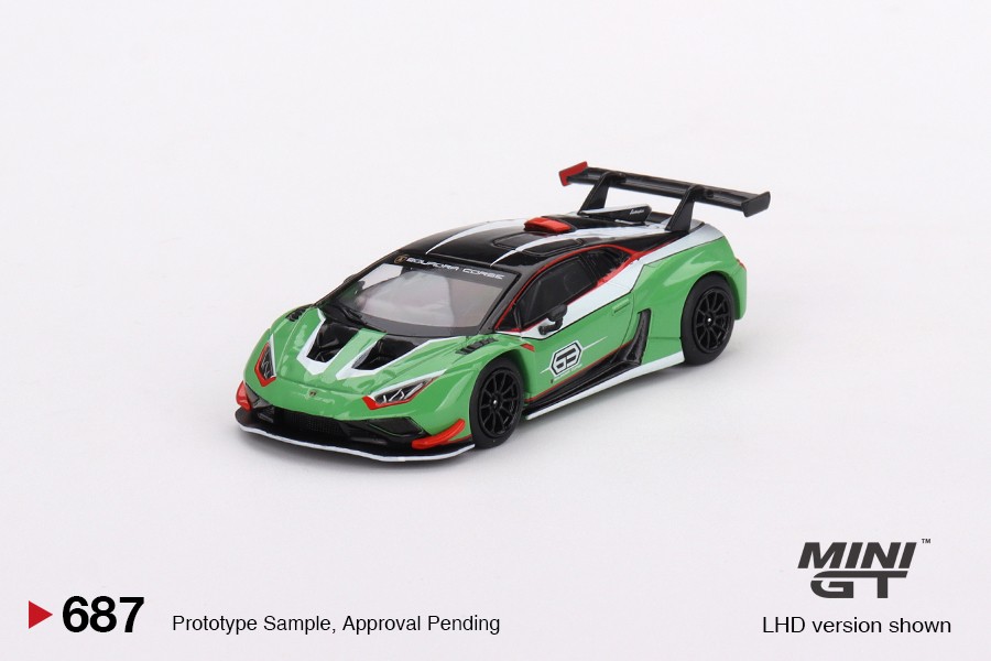 Lamborghini Huracán GT3 EVO2 Presentation, Mini GT [687]