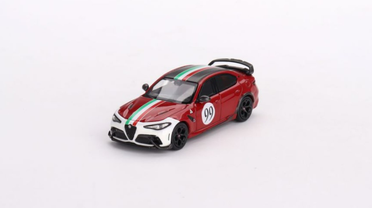 BBR Alfa Romeo Giulia GTAm Rosso GTA, #99 Centro Stile Livery, Mini GT x BBR Models [6412]