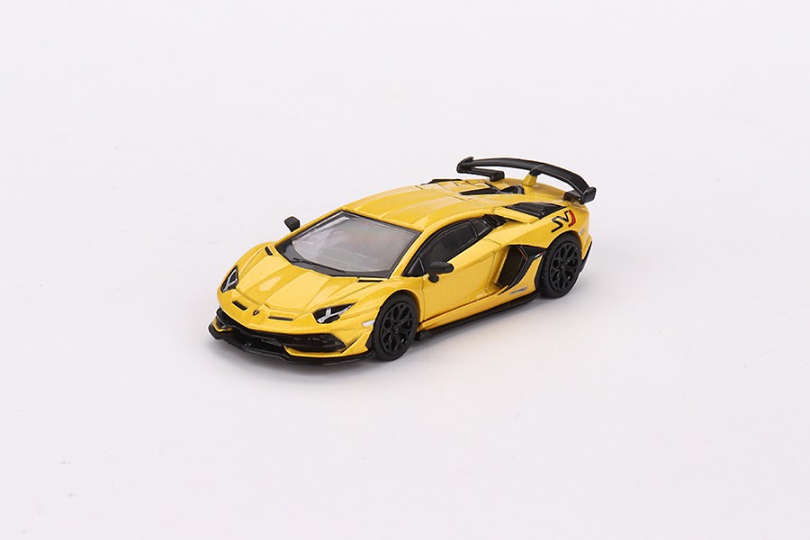 Lamborghini Aventador SVJ Giallo Orion, Mini GT [563]