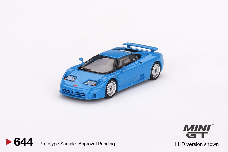 Bugatti EB110 GT Blu Bugatti, Mini GT [644]