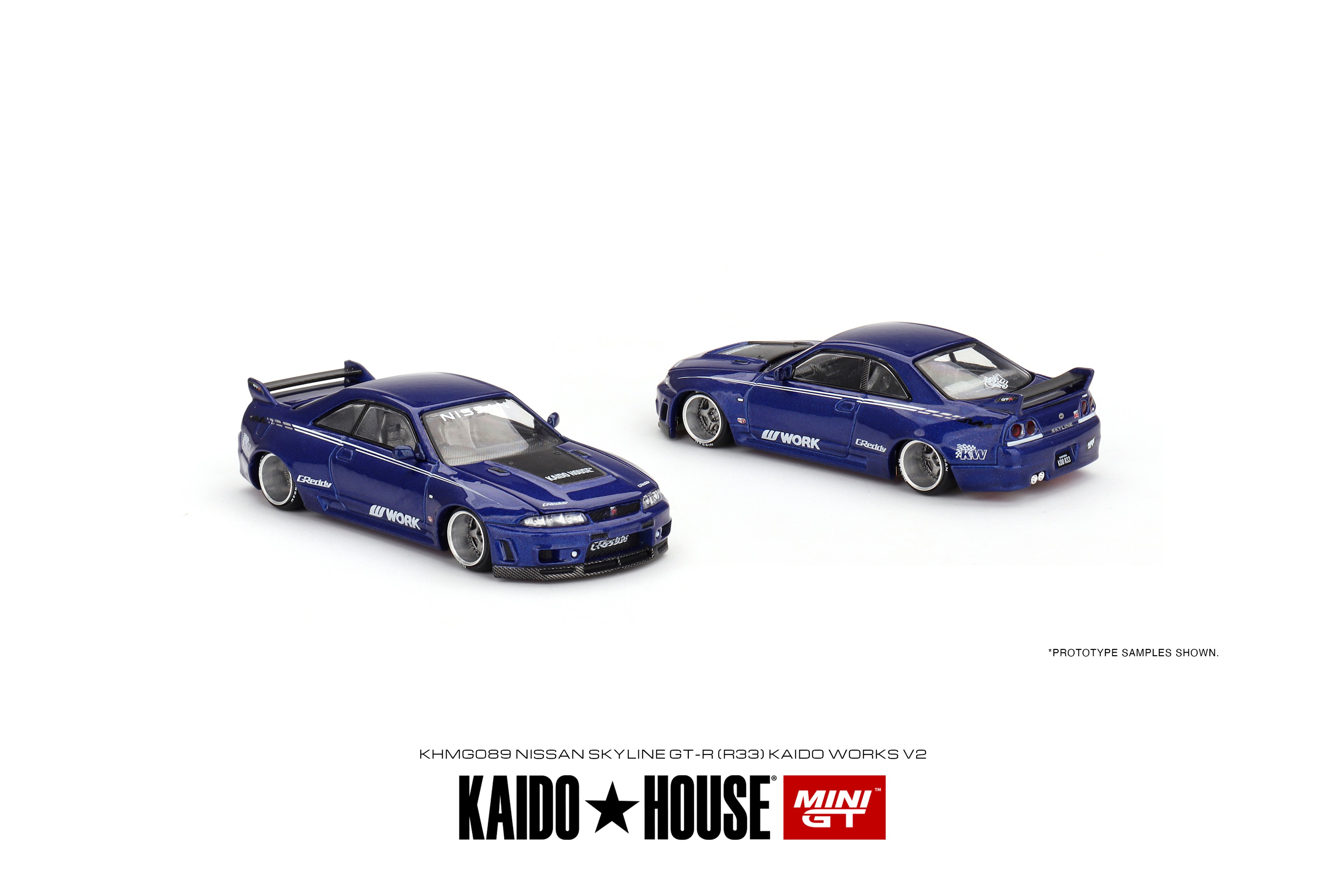 Nissan Skyline GT-R (R33) Kaido Works V2, Mini GT [089]