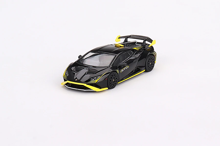 Lamborghini Huracán STO Nero Noctis, Mini GT [638]