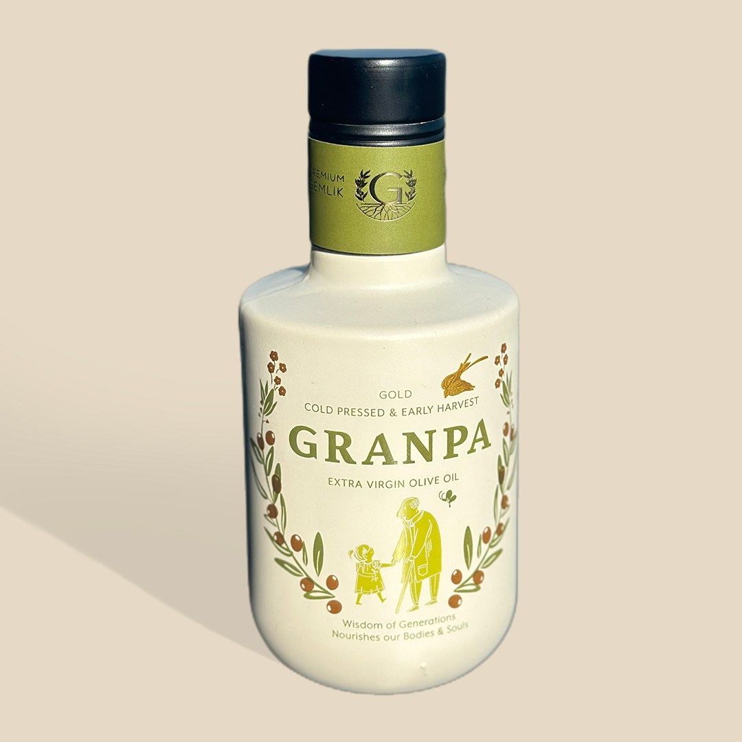 Granpa Gold 250 ml Erken Hasat Soğuk Sıkım Zeytinyağı