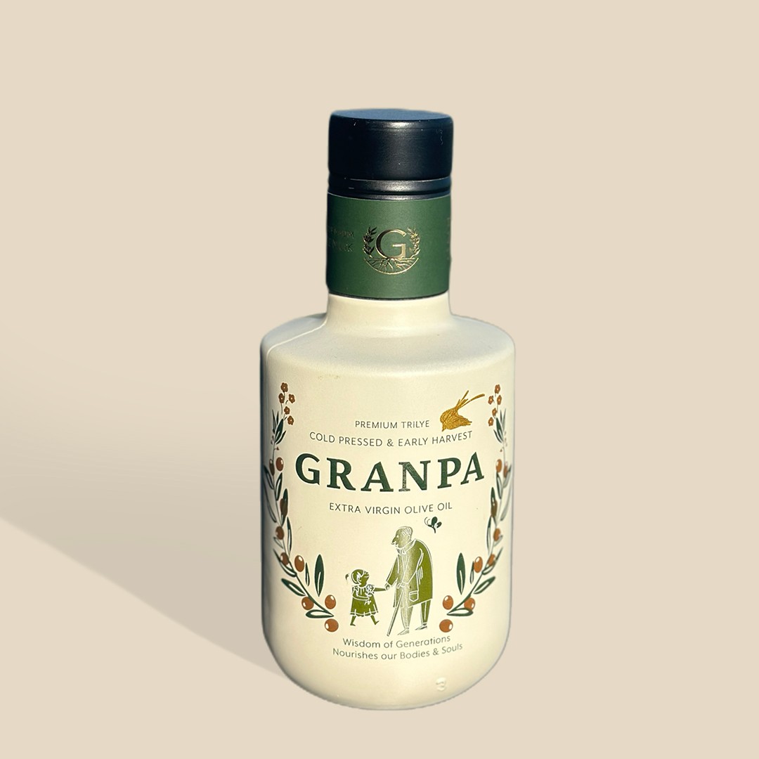 Granpa Premium Trilye 250 ml Erken Hasat Soğuk Sıkım Zeytinyağı