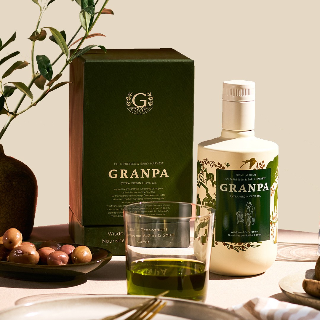 Granpa 500 ml Hediyelik Zeytinyağı
