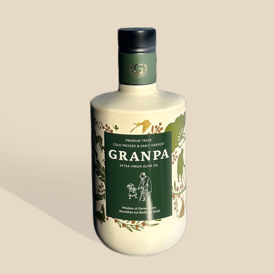 Granpa Premium Trilye 500 ml Erken Hasat Soğuk Sıkım Zeytinyağı