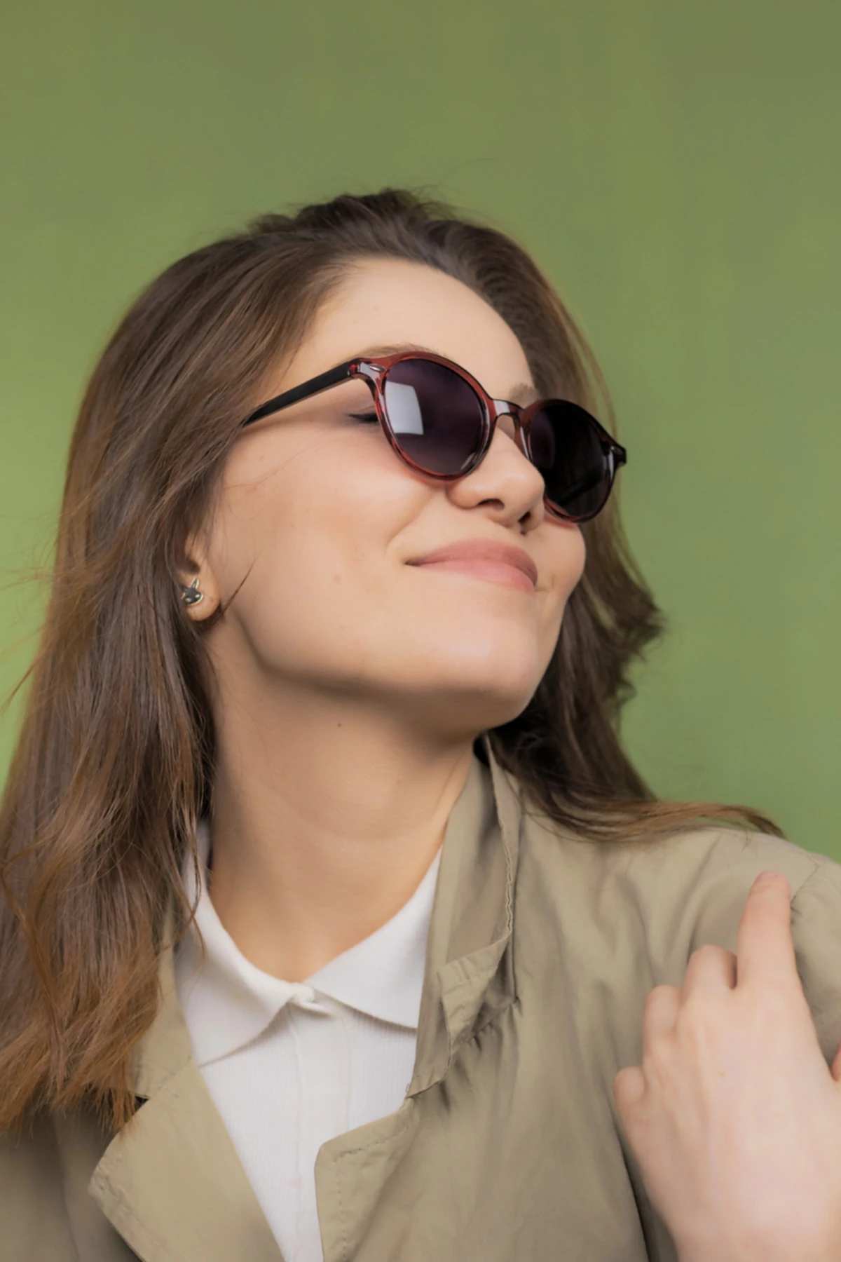 Tino Gül Kurusu Polarize Unisex Güneş Gözlüğü