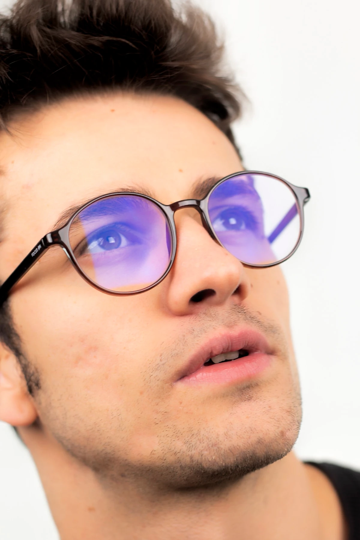 Floki Kahve Mavi Işık Koruyucu Ekran Gözlüğü