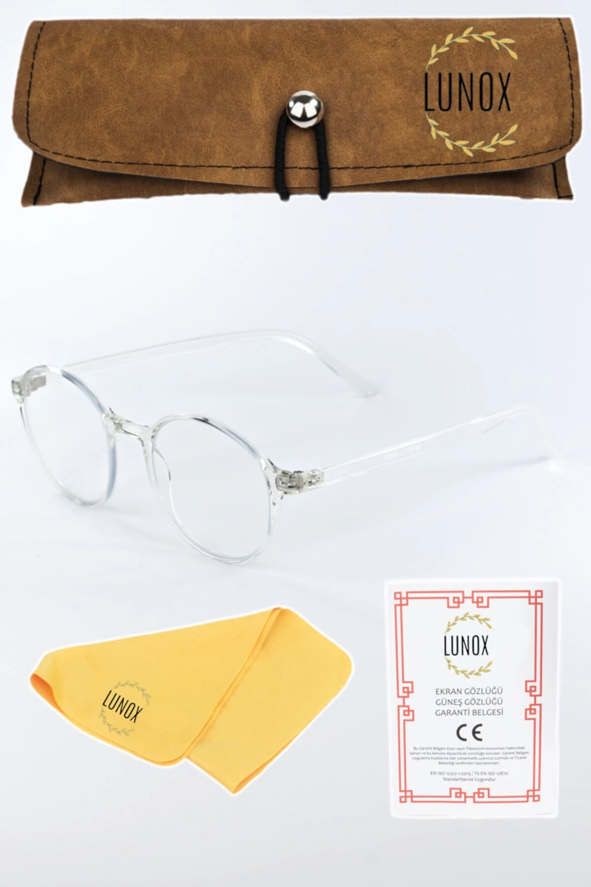 Floki Şeffaf Mavi Işık Koruyucu Ekran Gözlüğü