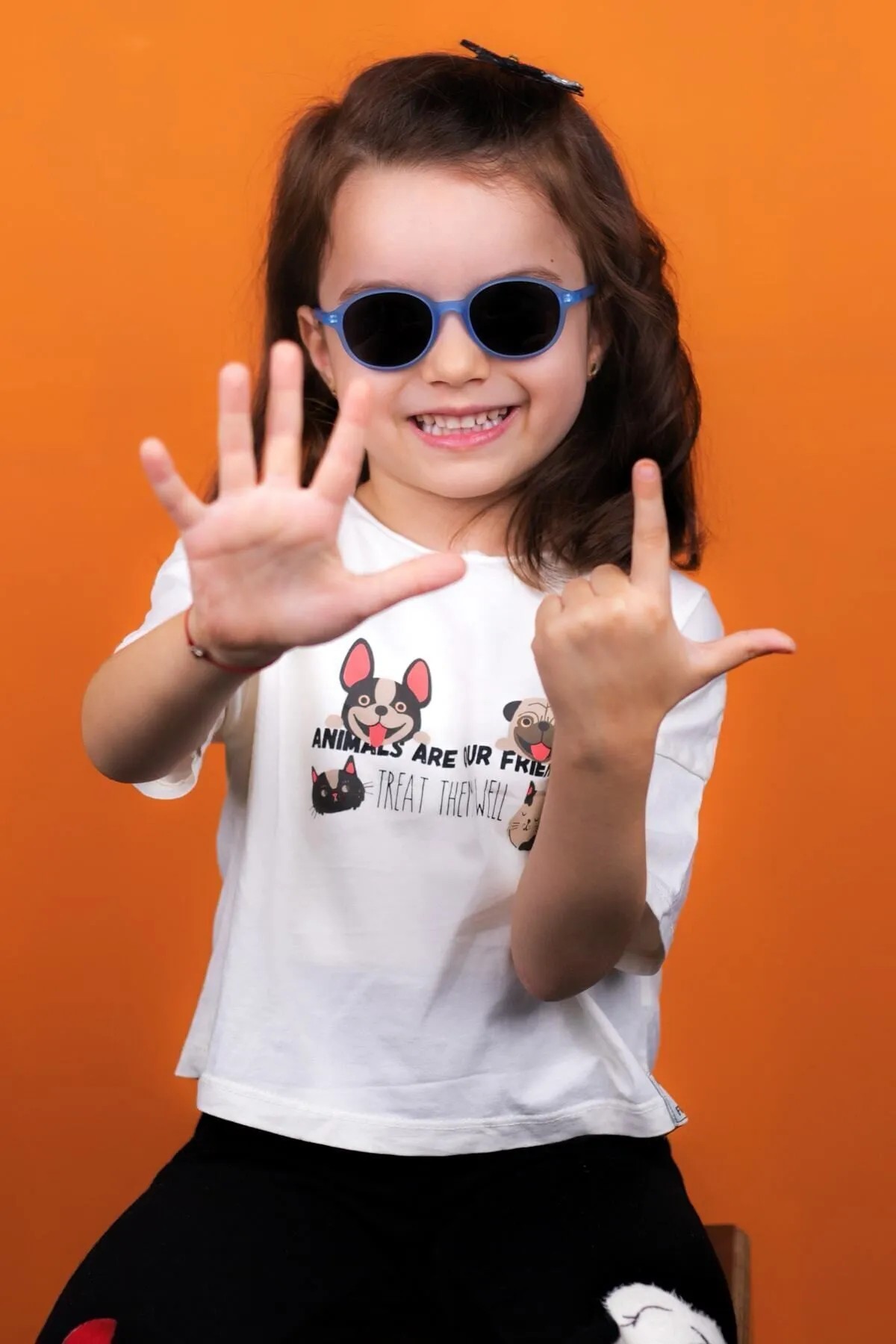 By Donetto Yeni-unisex ( 1-5 Yaş ) Polarize Mavi Çocuk Güneş Gözlüğü