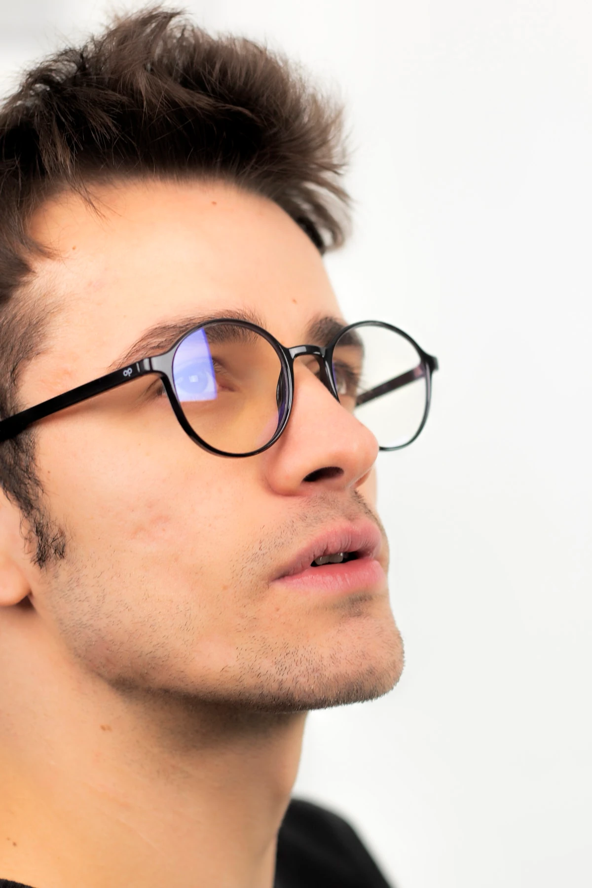 Floki Siyah Mavi Işık Koruyucu Ekran Gözlüğü