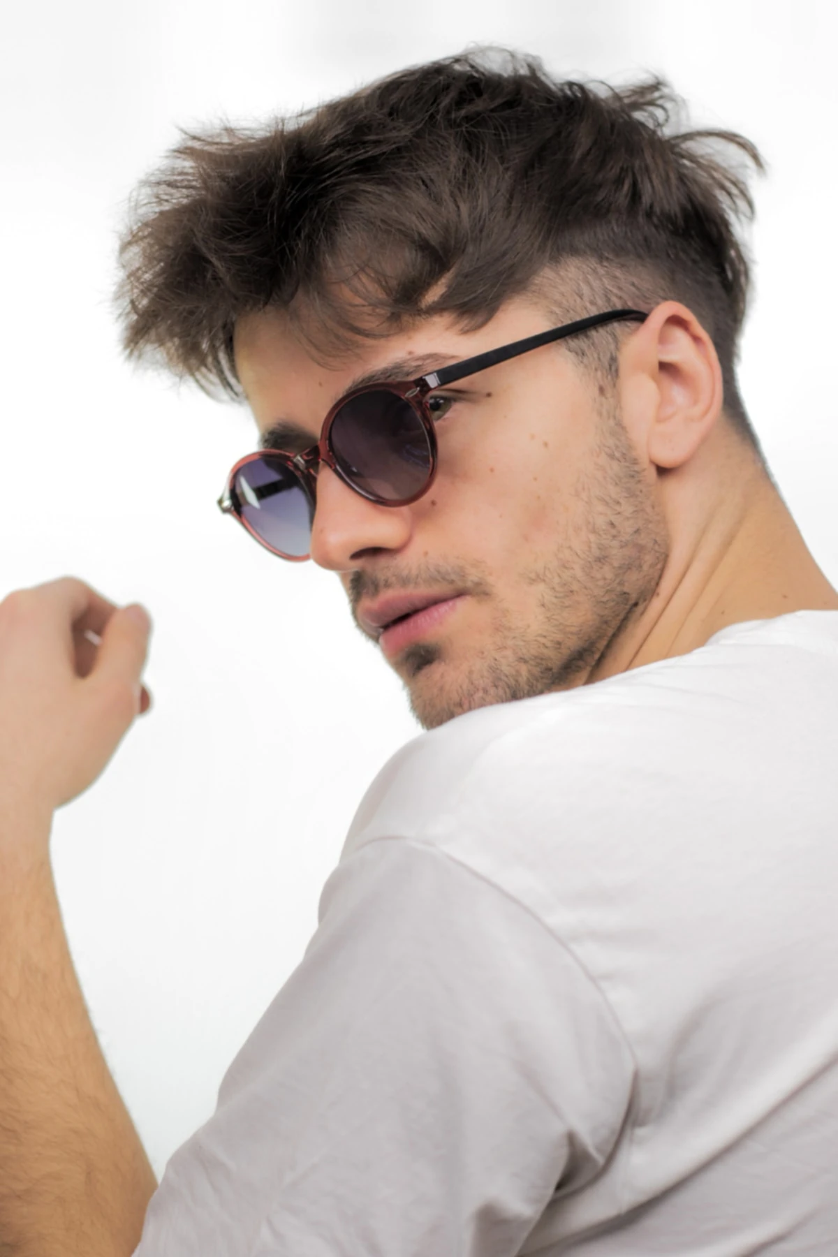 Tino Gül Kurusu Polarize Unisex Güneş Gözlüğü