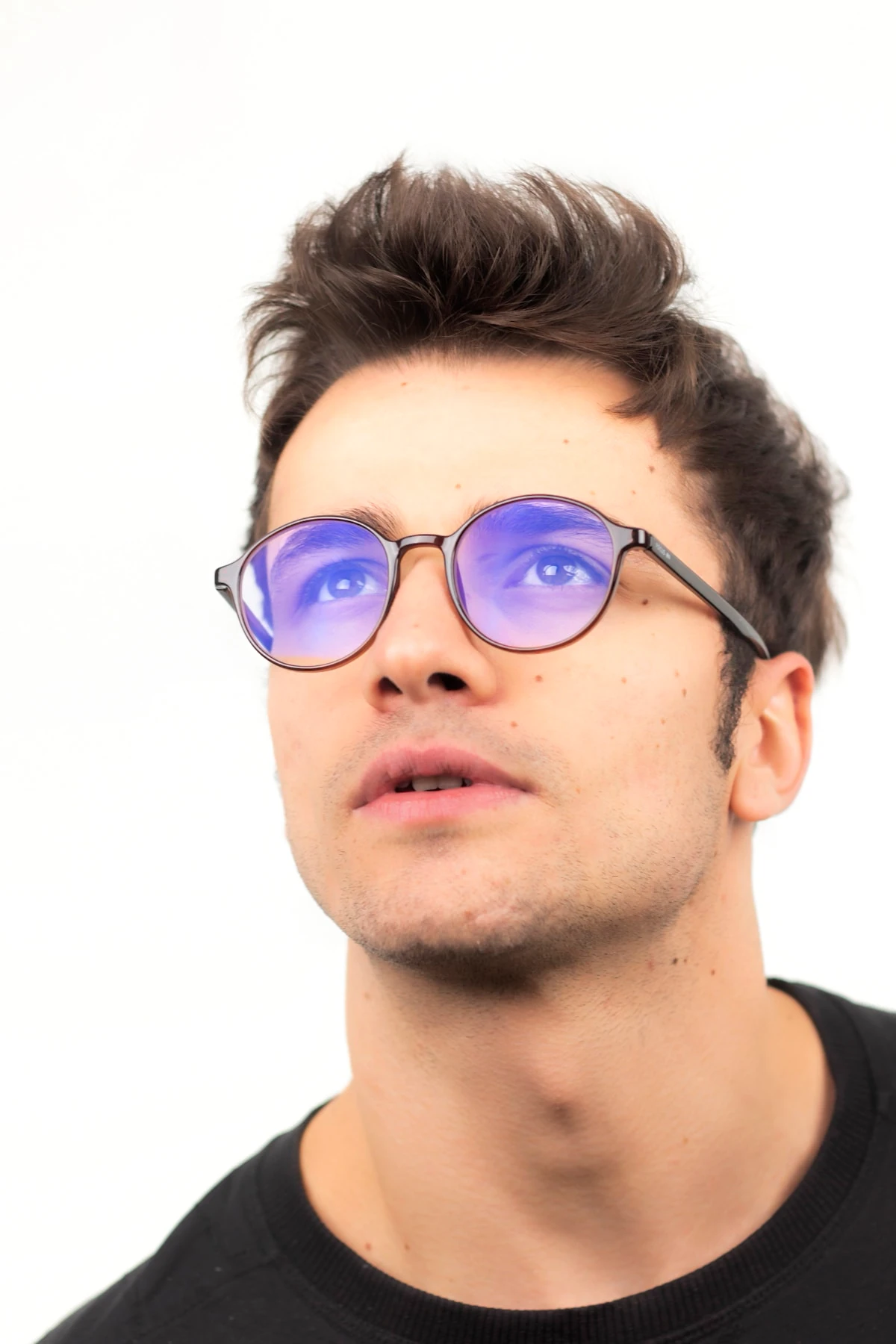 Floki Kahve Mavi Işık Koruyucu Ekran Gözlüğü