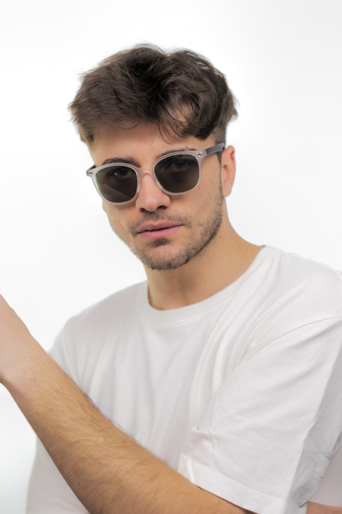 Mithra Mat Kristal Polarize Unisex Güneş Gözlüğü