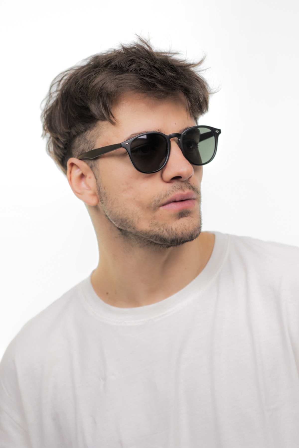 Philip Mat Siyah Polarize Unisex Güneş Gözlüğü
