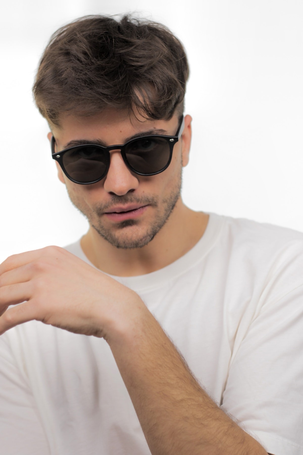 Philip Mat Siyah Polarize Unisex Güneş Gözlüğü