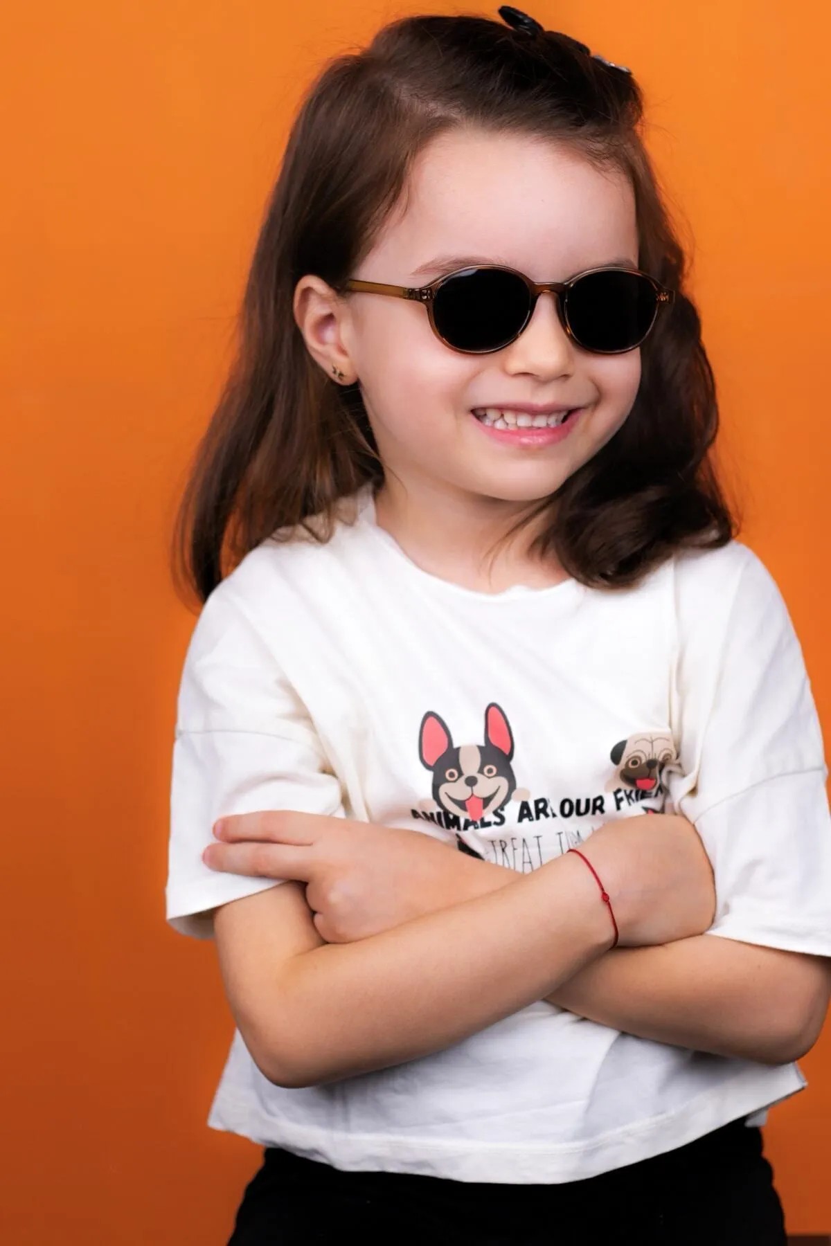 By Donetto Yeni-unisex ( 1-5 Yaş ) %100 Uv Koruma Polarize Kahverengi Çocuk Güneş Gözlüğü