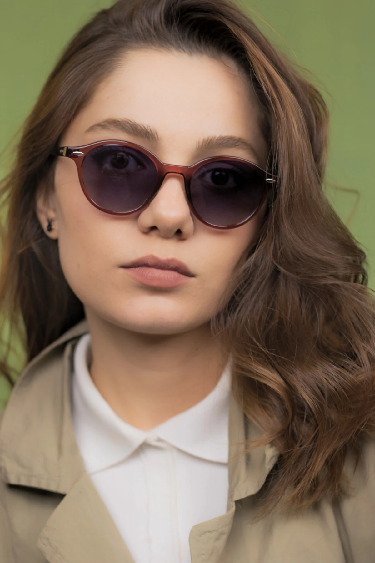 Tino Gül Kurusu Polarize Unisex Güneş Gözlüğü