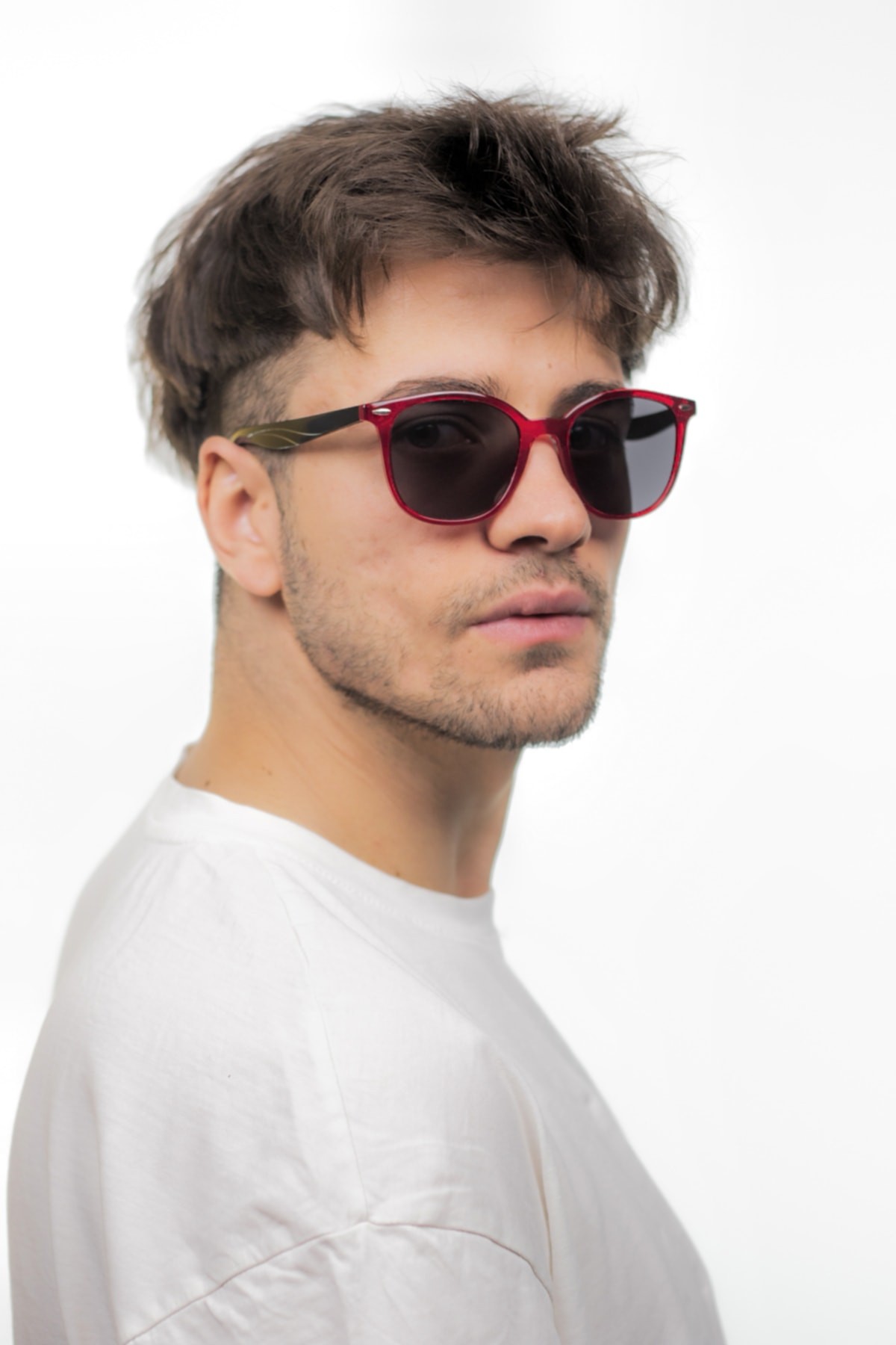 Mithra Bordo Polarize Unisex Güneş Gözlüğü