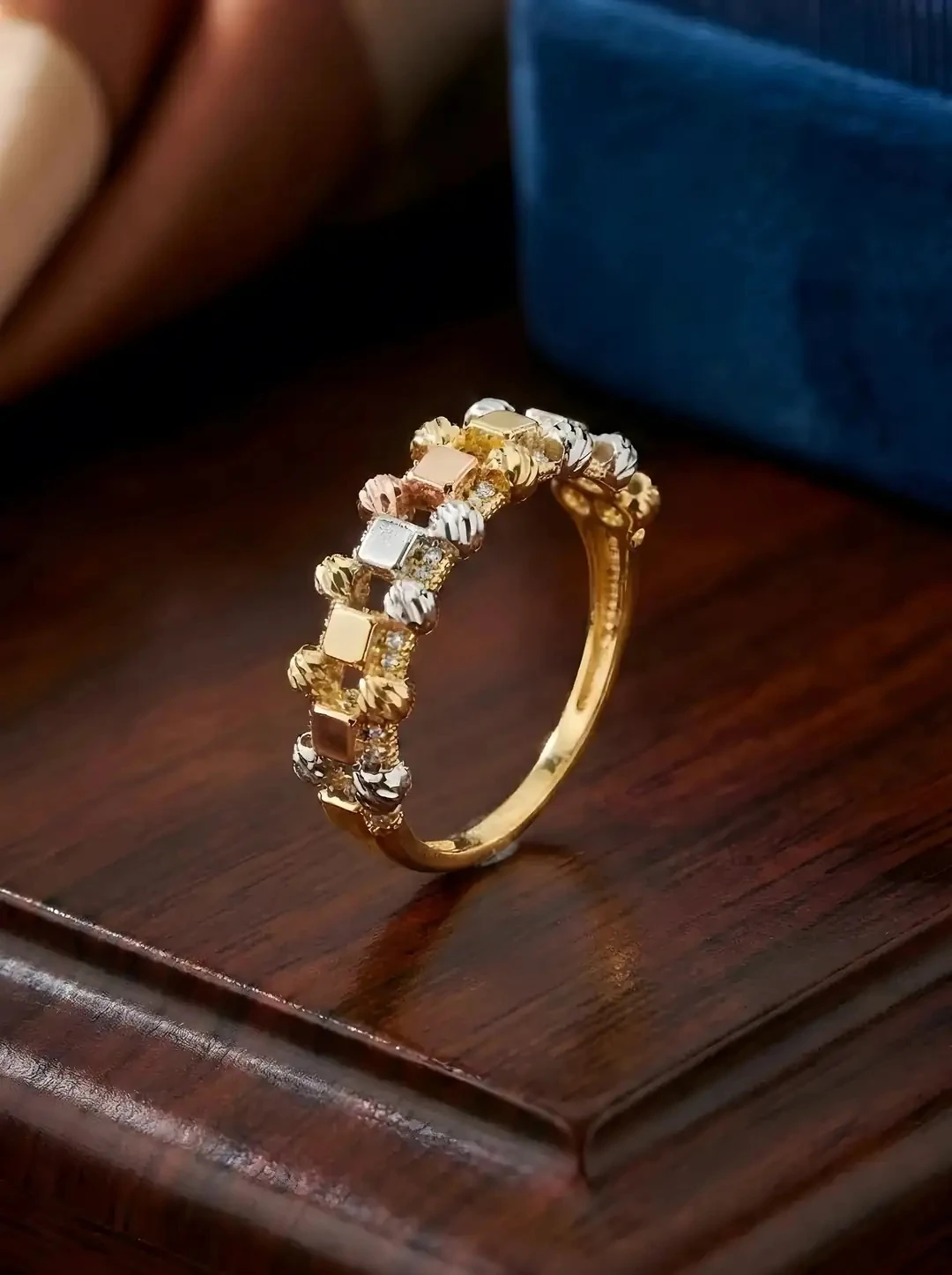 14 Ayar Küp Dorika Altın Yüzük – 2.00 Gram