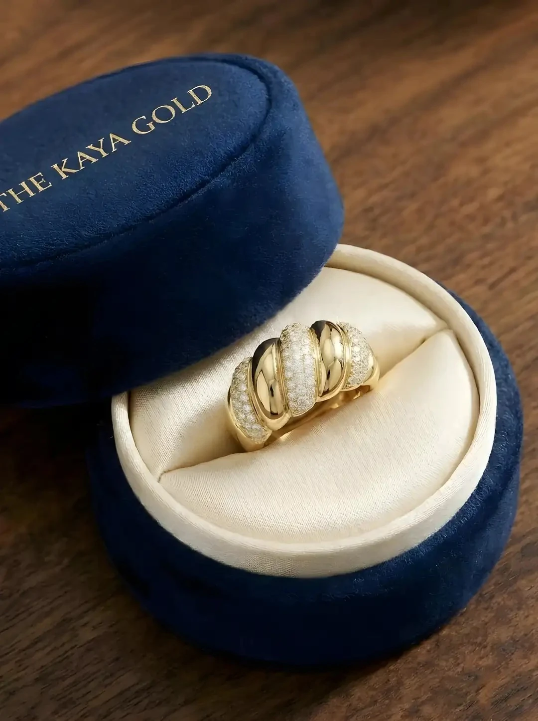 14 Ayar Altın Taşlı Yüzük – 4.20 gr | Kaya Gold