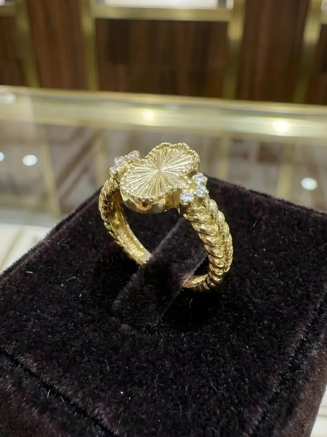 14 Ayar Dorikalı Fatma Ana Eli Altın Yüzük – 3.46 Gram