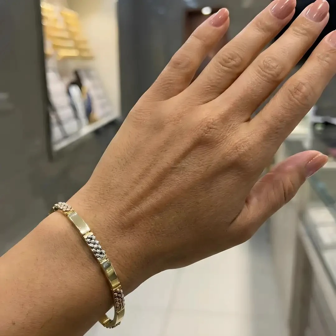 14 Ayar Altın Dorika Bileklik – 10.10 Gram Özel İşçilik 