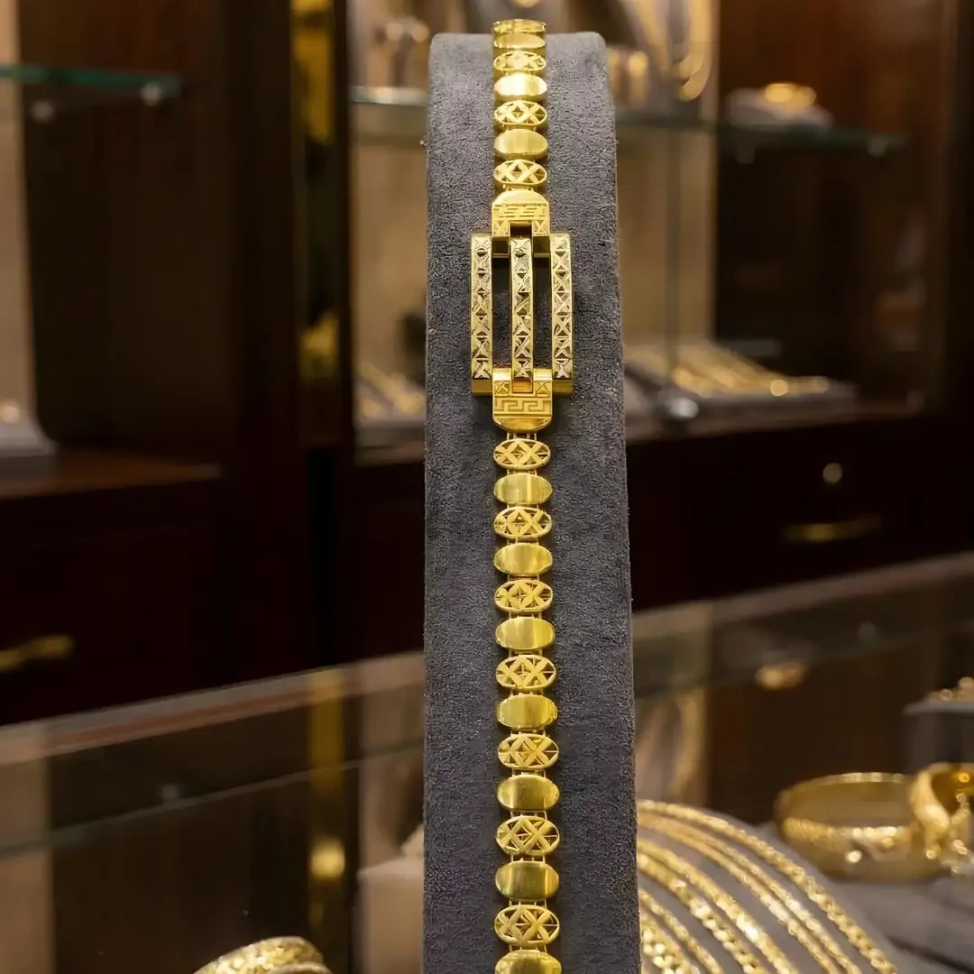 14 Ayar Altın Kaburga Bileklik – 9.25 Gram Özel İşçilik | Kaya Gold