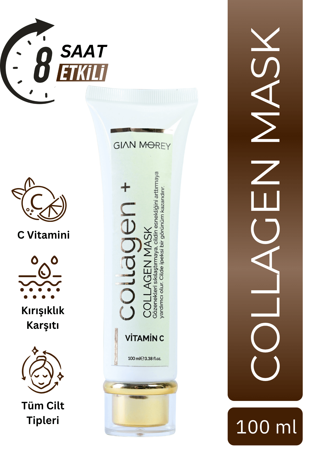 Gian Morey Soyulabilir Kolajen Maskesi C Vitaminli 100 ml
